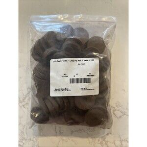 Jiffy Peat Pellets 42mm 100ct for Growing, Seed Starting Pack